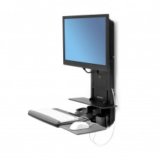 StyleView® Sit-Stand Vertical Lift, Patient Room (Black)